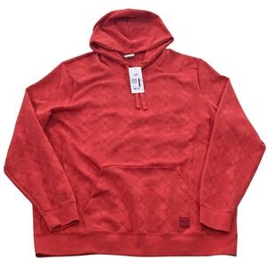 Puma ESS Logomania AOP Hoodie US Red Fire All‎ Over Print Mens XXL NWT